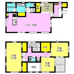 江木町Ｓ戸建の物件間取画像